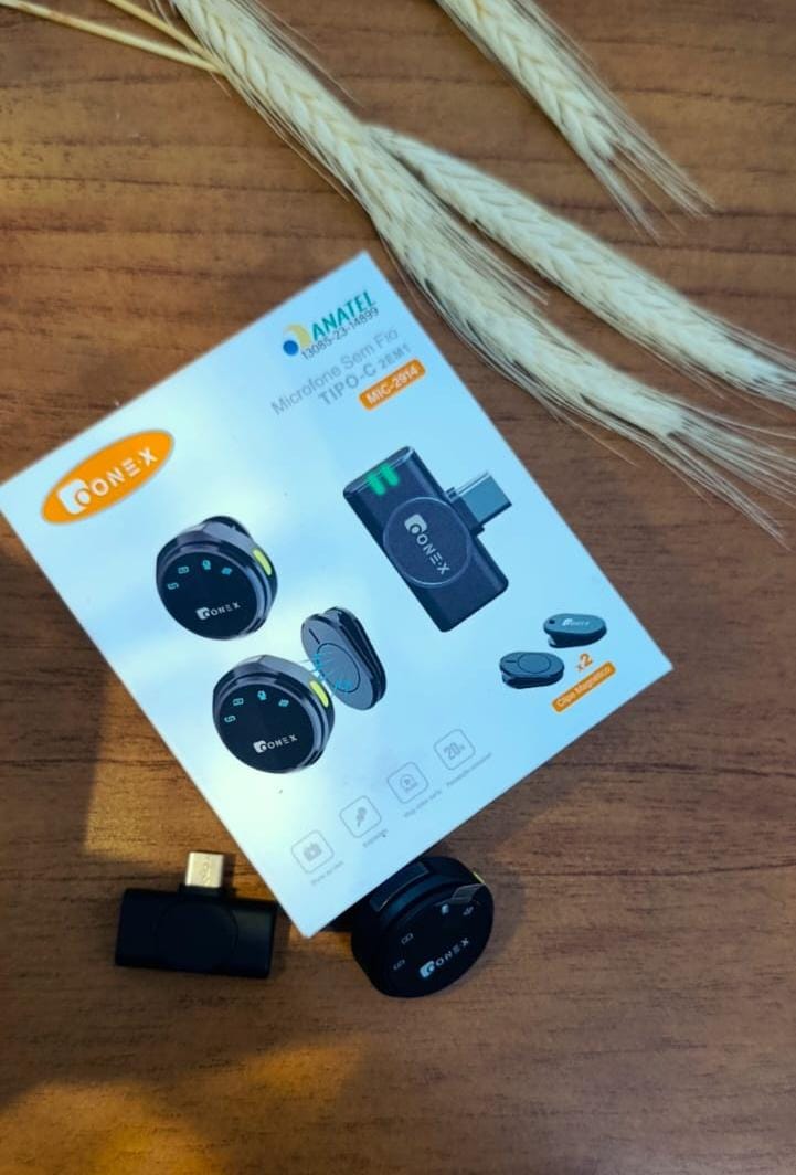 Microfone Lapela